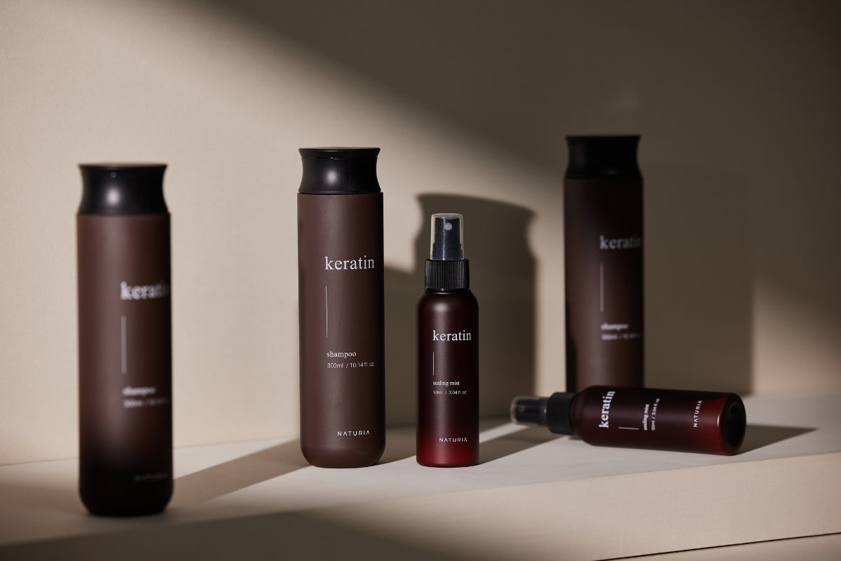 NATURIA keratin シャントリウォーターパック　各1本セット NATURIA keratin シャントリウォーターパック 各1本セット