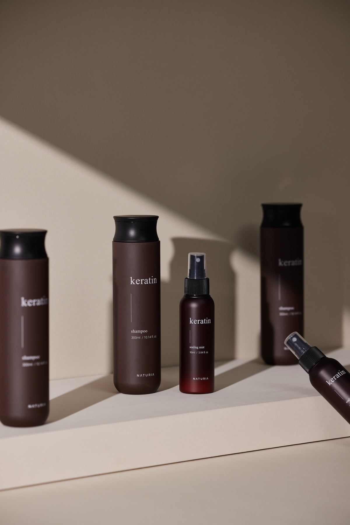 Keratinライン】ケラチンシャンプー500ml （コンパクトサイズ