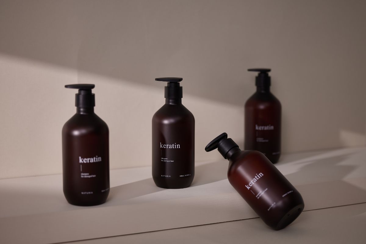 Keratinライン】ケラチンシャンプー500ml （コンパクトサイズ 300ml