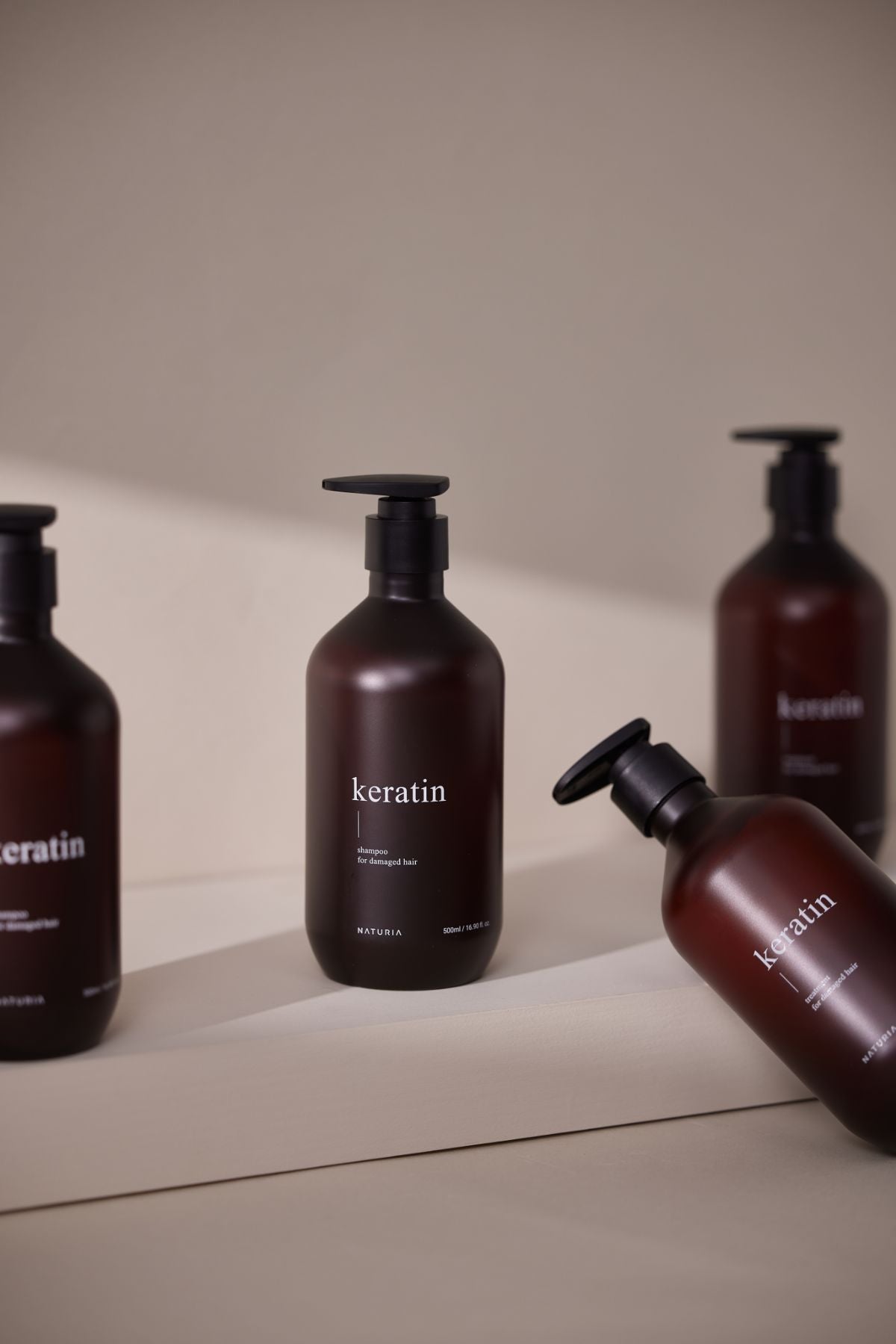 Keratinライン】ケラチンシャンプー500ml （コンパクトサイズ 300ml