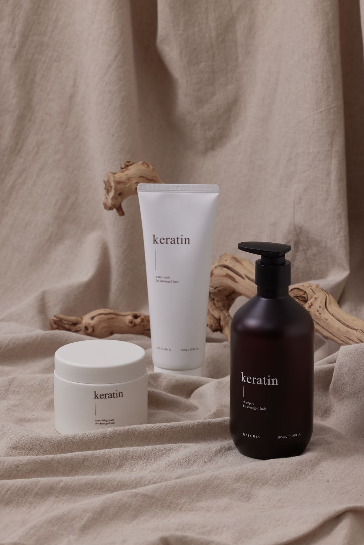 ケラチンノーリッシングマスク 300ml（コンパクトサイズ 50ml） – NATURIA